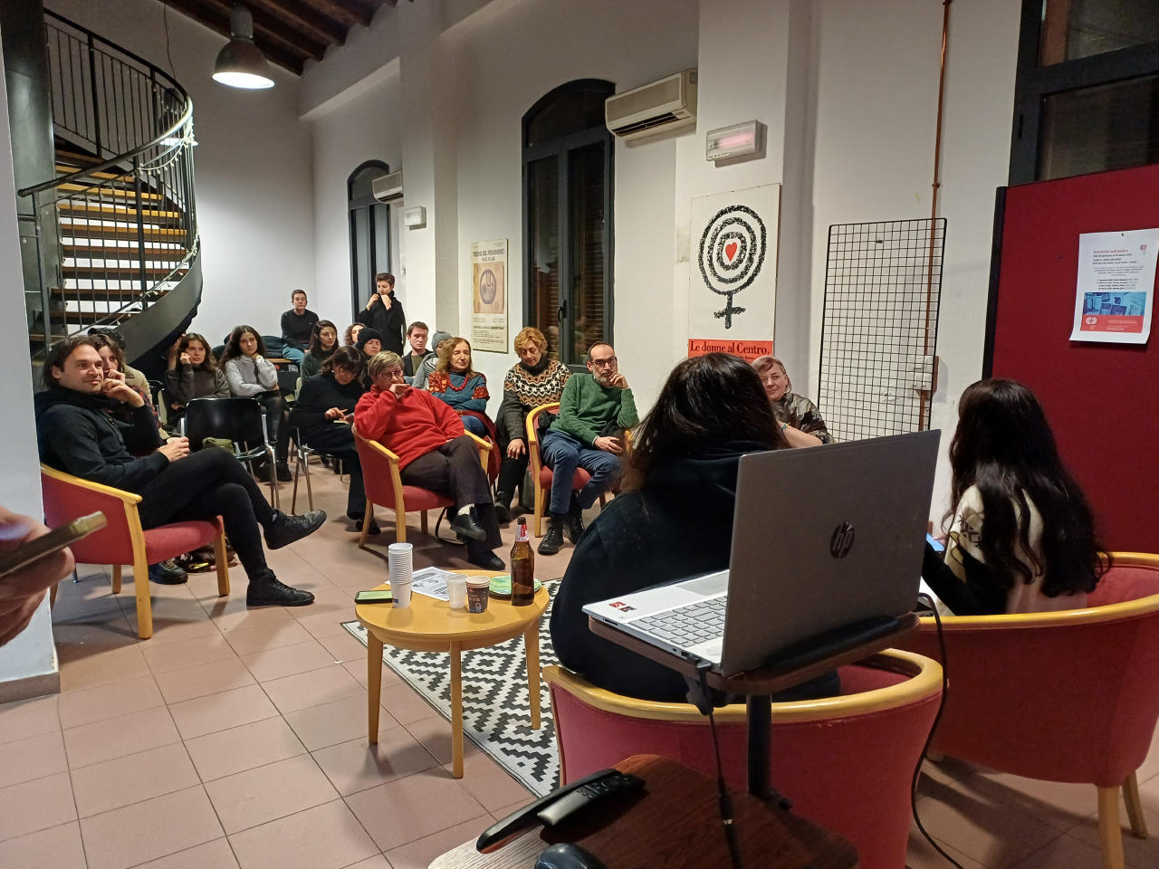 Audio recordings of the meeting: “Transfeminism and resistance in times of war”