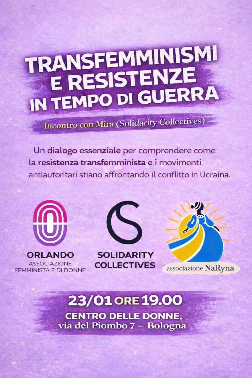 Transfeminism and resistance in times of war [Bologna 01/23]